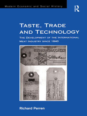 cover image of Taste, Trade and Technology
